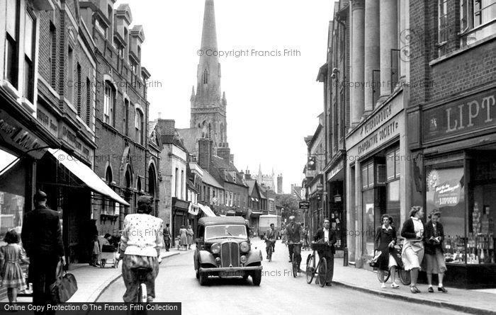 Photo of Huntingdon, High Street 1950