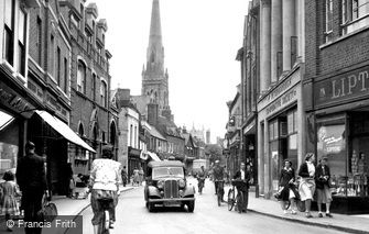 Huntingdon, High Street 1950
