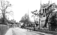 High Street And St Mary's Church 1906, Huntingdon