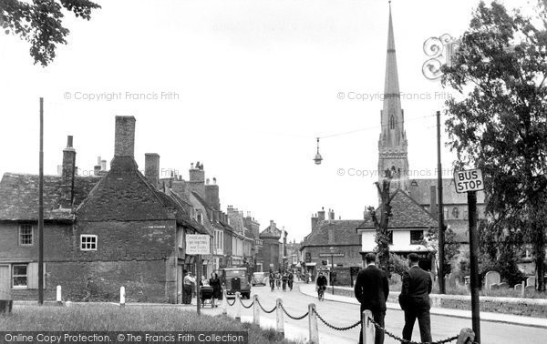 Photo of Huntingdon, High Street c1950