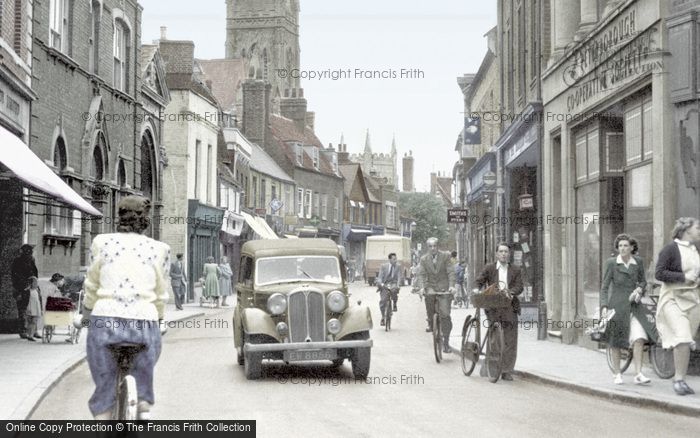 Photo of Huntingdon, High Street c.1950