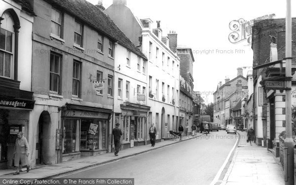 Photo of Huntingdon, High Street c.1965