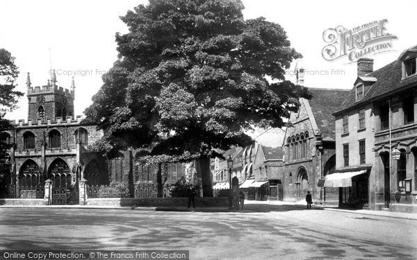 Photo of Huntingdon, Market Hill 1901