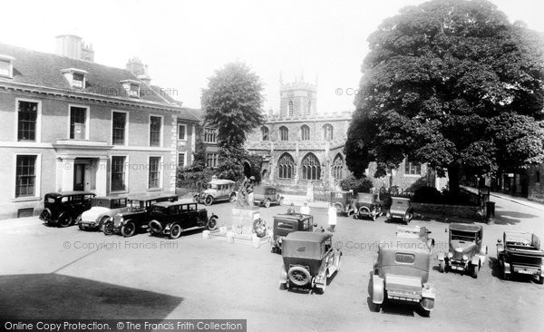 Photo of Huntingdon, Market Hill 1929