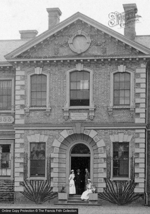 Photo of Huntingdon, Nurses, The County Hospital 1898