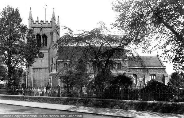 Photo of Huntingdon, St Mary's Church 1898