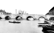 The Old Bridge 1898, Huntingdon