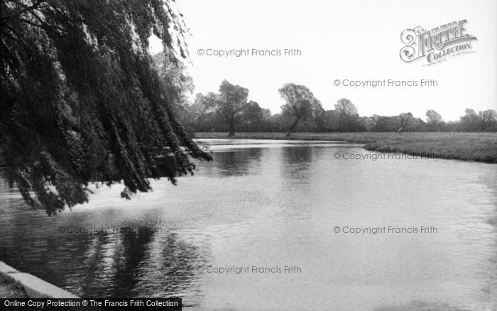 Photo of Huntingdon, The River c.1955