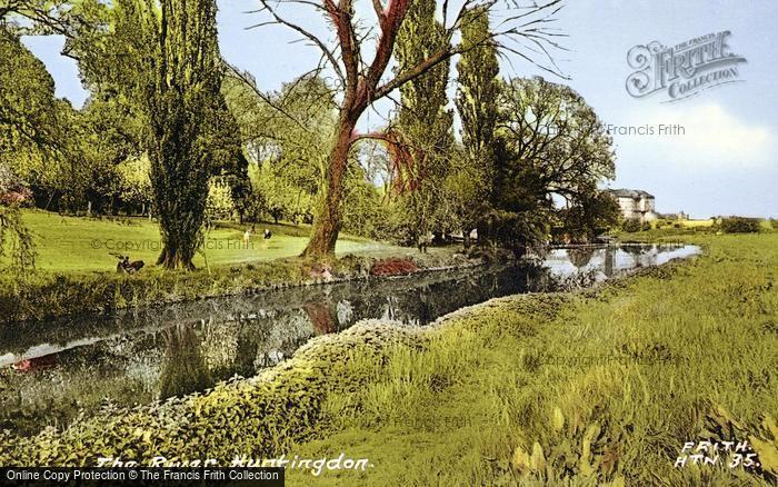 Photo of Huntingdon, The River c.1960