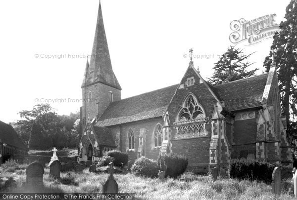 Photo of Huntley, Church Of St John The Baptist c.1955