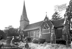 Church Of St John The Baptist c.1955, Huntley