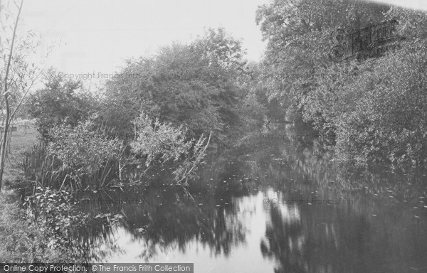 Photo of Hurley, Backwater 1890