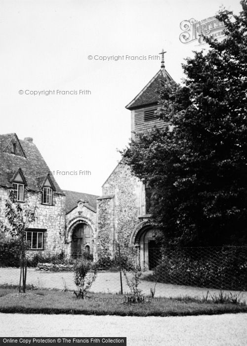 Photo of Hurley, The Church c.1950