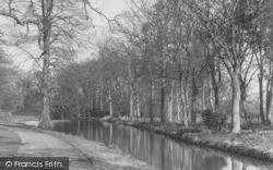 Hurn Court, River Stour Through Grounds c.1945, Hurn