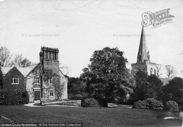 Photo of Hursley, All Saints Church And Rectory 1886