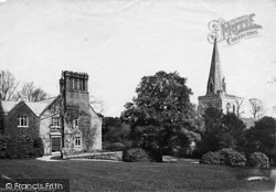 All Saints Church And Rectory 1886, Hursley