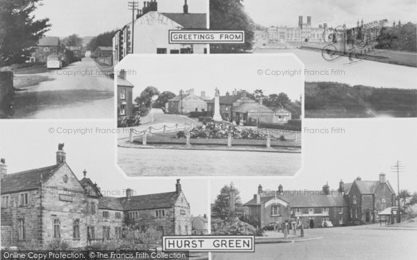 Photo of Hurst Green, Composite c.1950