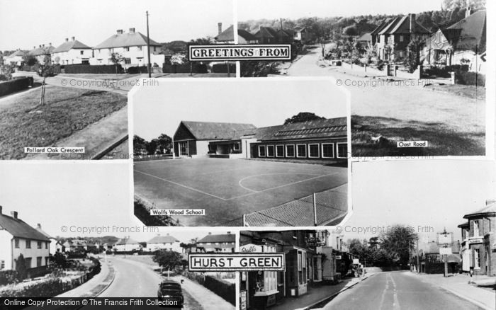 Photo of Hurst Green, Composite c.1960
