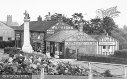 Hurst Green, Tea Shop 1950