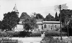 St Peter's Church c.1955, Hurstbourne Tarrant