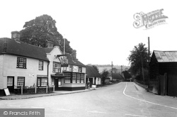 The George And Dragon, Andover Road c.1955, Hurstbourne Tarrant