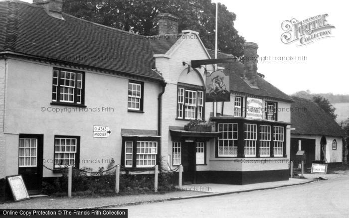 Photo of Hurstbourne Tarrant, The George And Dragon c.1955