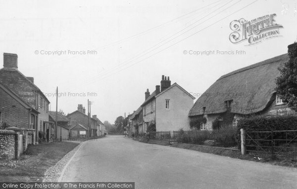 Photo of Hurstbourne Tarrant, Valley Road c.1955