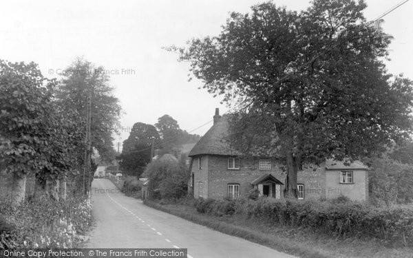 Photo of Hurstbourne Tarrant, Village c.1955