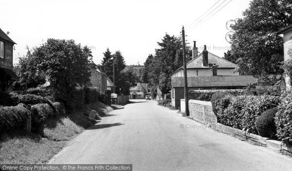 Photo of Hurstbourne Tarrant, Village c.1955