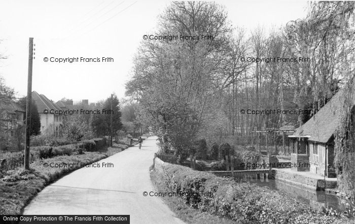 Photo of Hurstpierpoint, College Lane c.1955