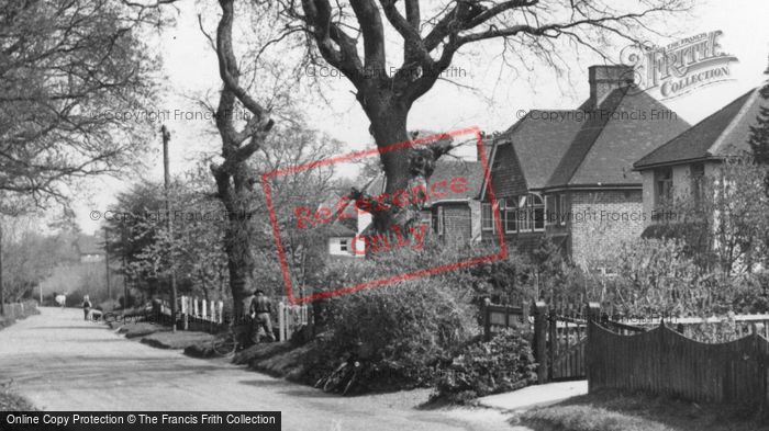 Photo of Hurstpierpoint, College Lane c.1955