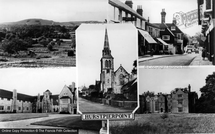 Photo of Hurstpierpoint, Composite c.1960
