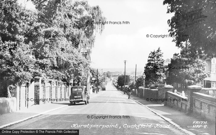 Photo of Hurstpierpoint, Cuckfield Road c.1955