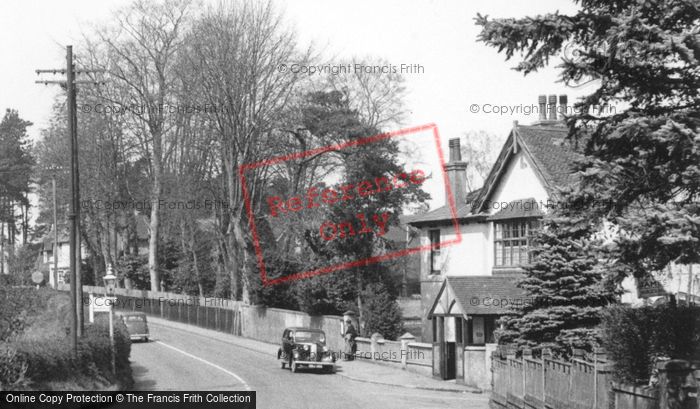 Photo of Hurstpierpoint, Hassocks Road c.1955