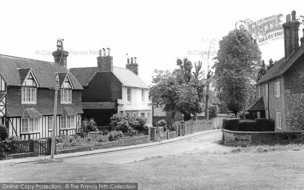 Photo of Hurstpierpoint, Hassocks Road c.1965