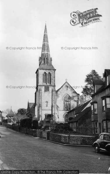 Photo of Hurstpierpoint, Holy Trinity Church 1955