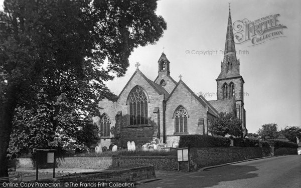 Photo of Hurstpierpoint, Holy Trinity Church c.1955