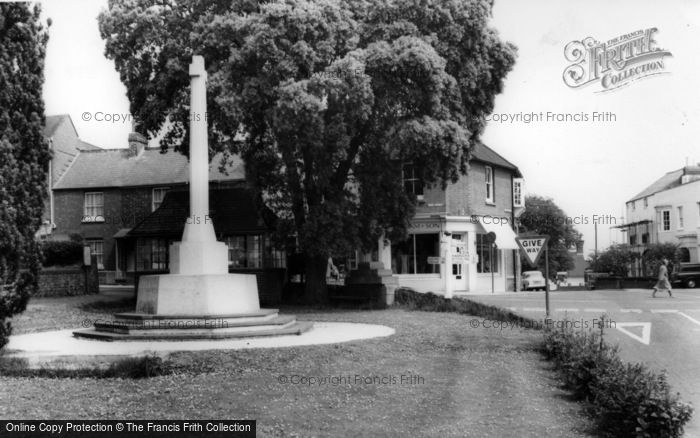 Photo of Hurstpierpoint, The Memorial c.1965
