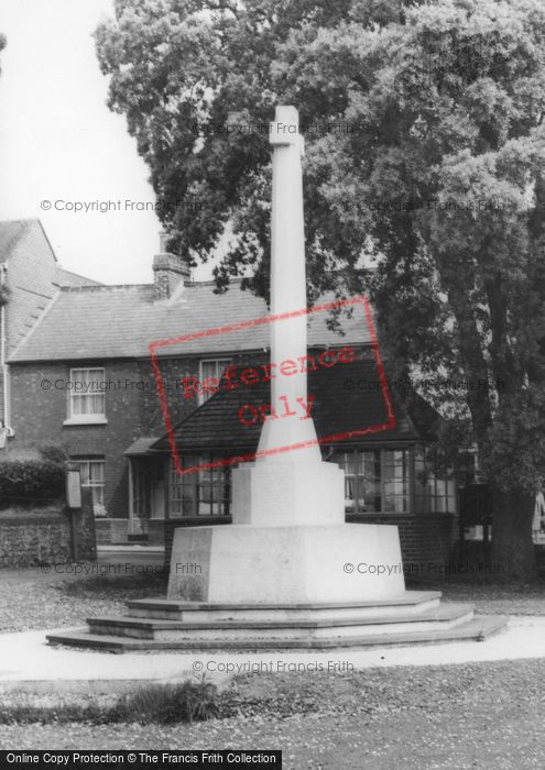 Photo of Hurstpierpoint, The Memorial c.1965