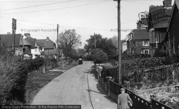 Photo of Hurstpierpoint, Western Road c.1955