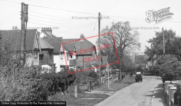 Photo of Hurstpierpoint, Western Road c.1955