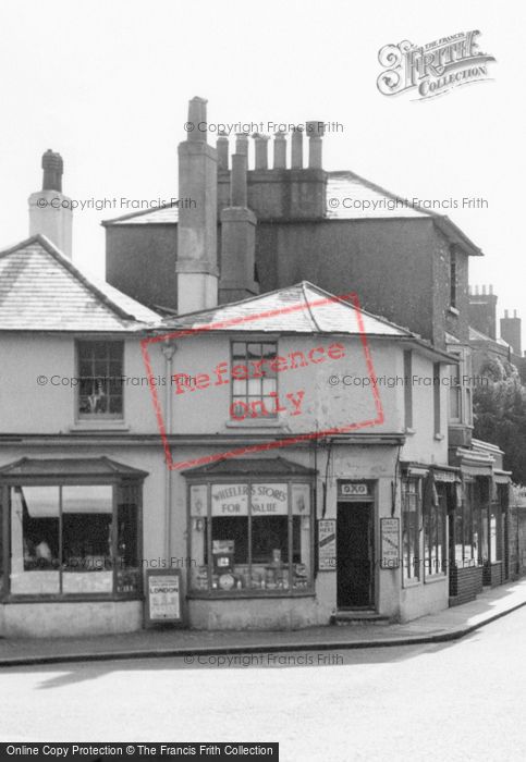 Photo of Hurstpierpoint, Wheeler's Stores 1952