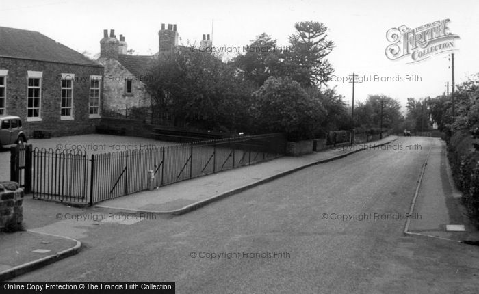 Photo of Husthwaite, The School c.1955