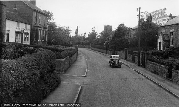 Photo of Husthwaite, The Village c.1955