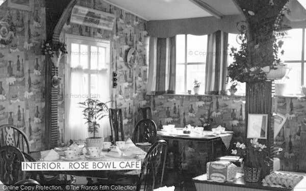 Photo of Huttoft Bank, The Rose Bowl Cafe, Interior c.1960