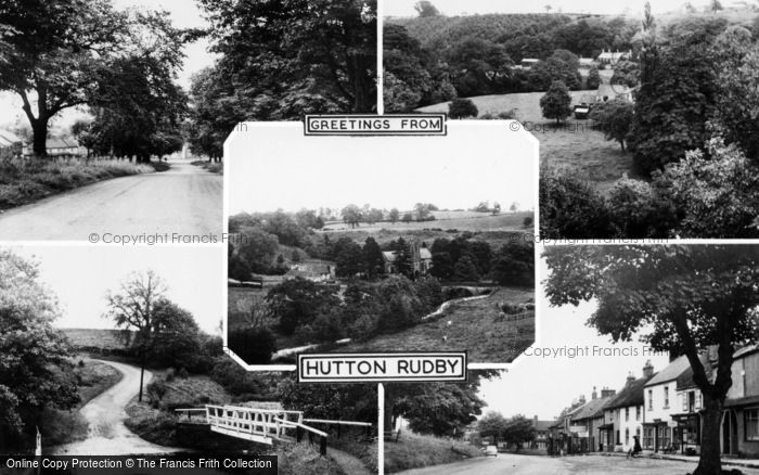 Photo of Hutton Rudby, Composite c.1955