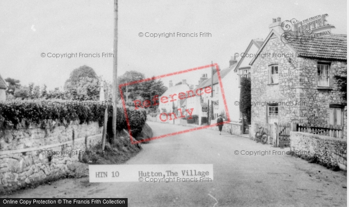 Photo of Hutton, The Village c.1950