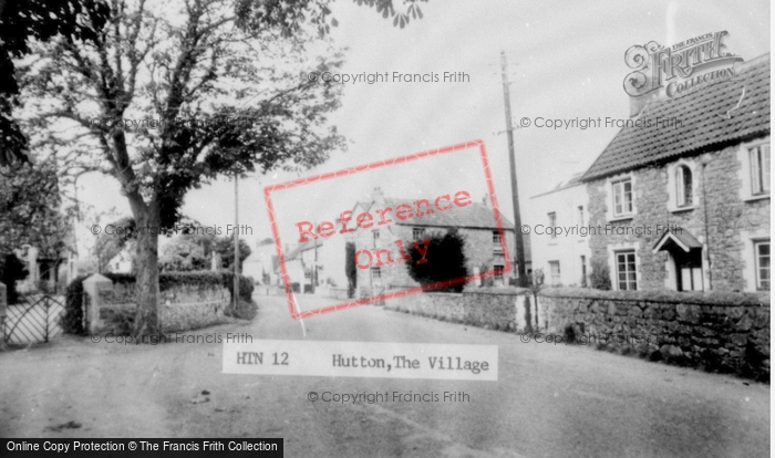 Photo of Hutton, The Village c.1950