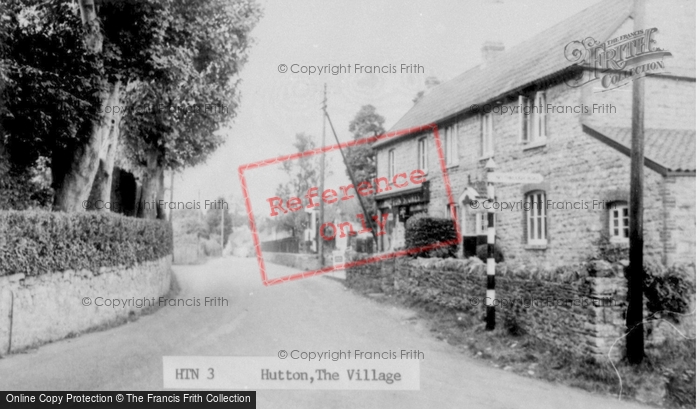 Photo of Hutton, The Village c.1955