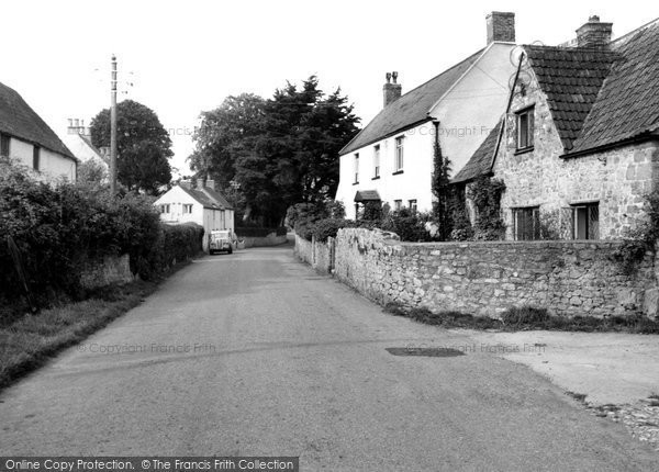 Photo of Hutton, The Village c.1955